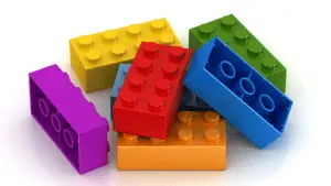 Lego pieces