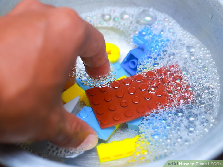 How To Wash LEGO Parts Step by Step