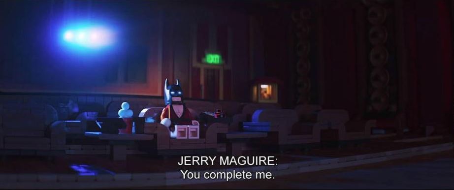 What Movie Was Batman Watching in LEGO Batman?