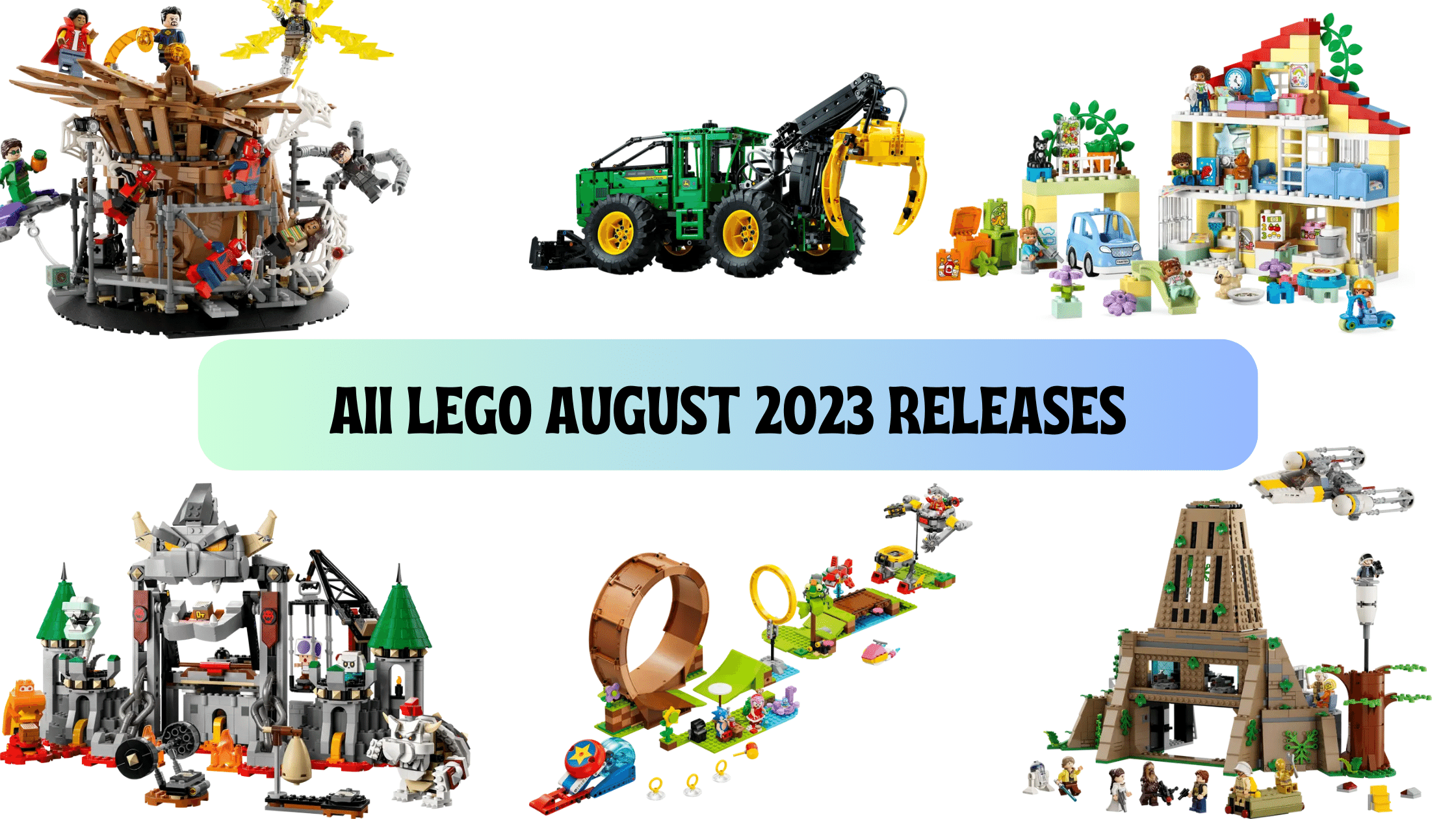 LEGO August 2023 Releases All Summer 2023 Sets!