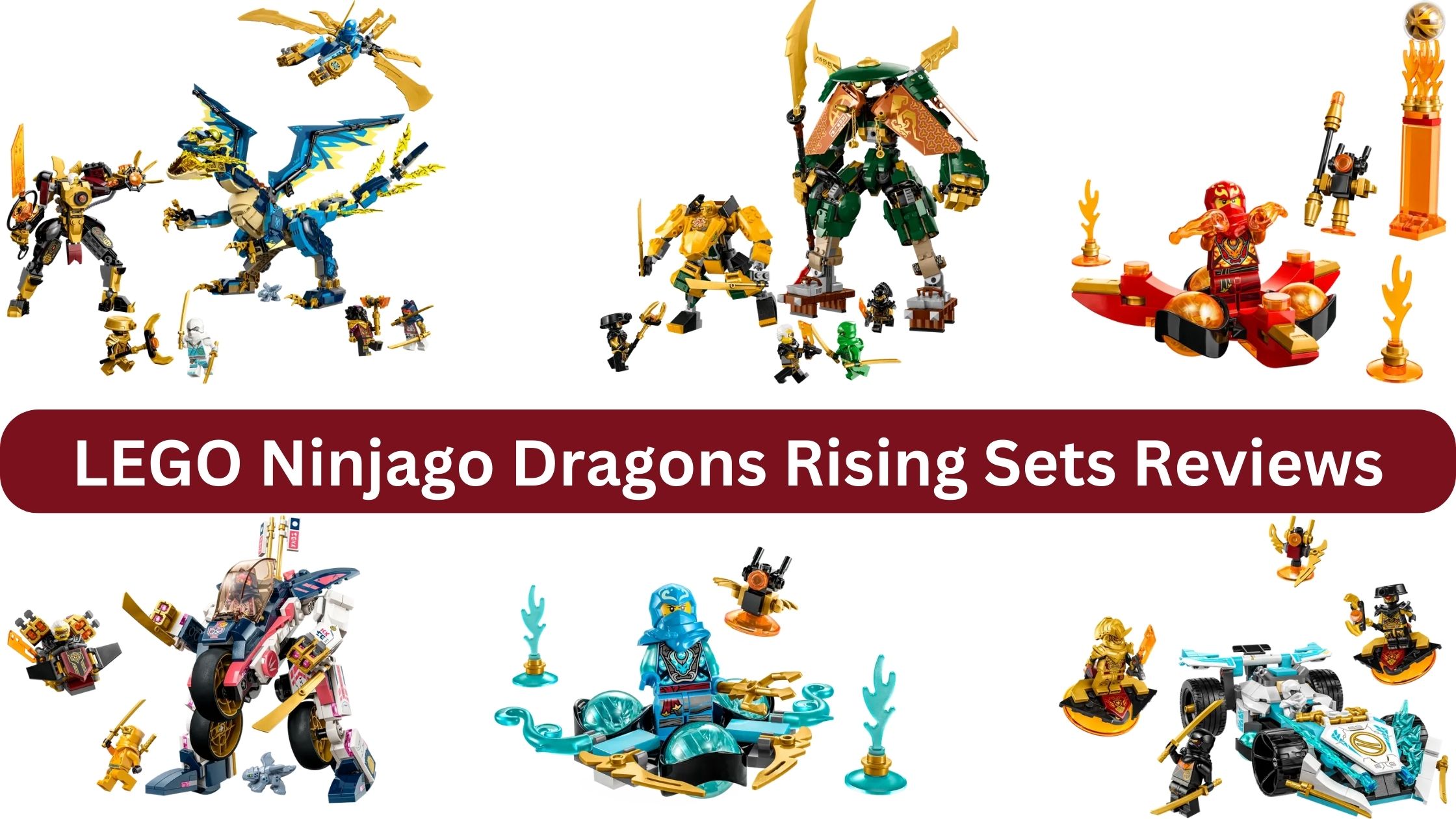Read more about the article LEGO Ninjago Dragons Rising Sets Reviews: All Sets Ranked